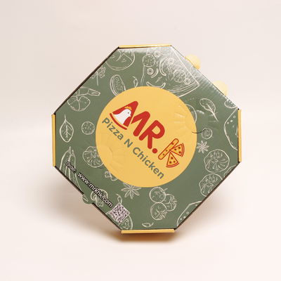 Печатные коробки для пиццы из гофрированного картона