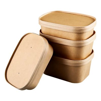 Продукт изготовленный на фабрике, печатающийся Средний квадратный бумажный пакетик - Безопасная упаковка с бумажной крышкой