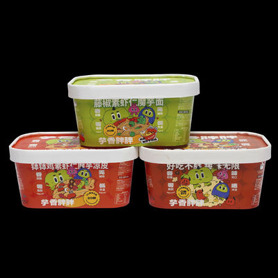 Продукт изготовленный на фабрике, печатающийся Средний квадратный бумажный пакетик - Безопасная упаковка с бумажной крышкой