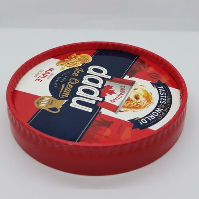 Компостируемые персонализированные коробки с продуктами питания, коробки с печатными упаковками с крышкой